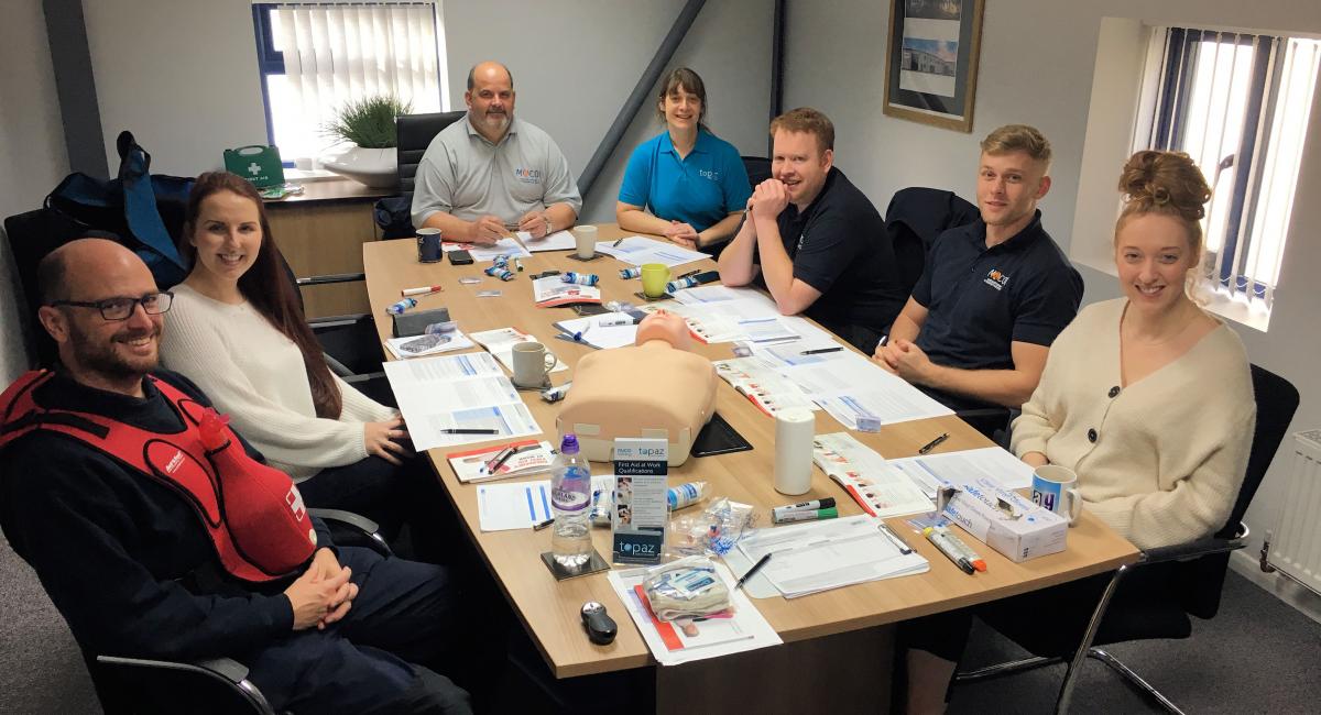 FAA Emergency First Aid at Work training completed at our head office in Kimbolton, Cambridgeshire.