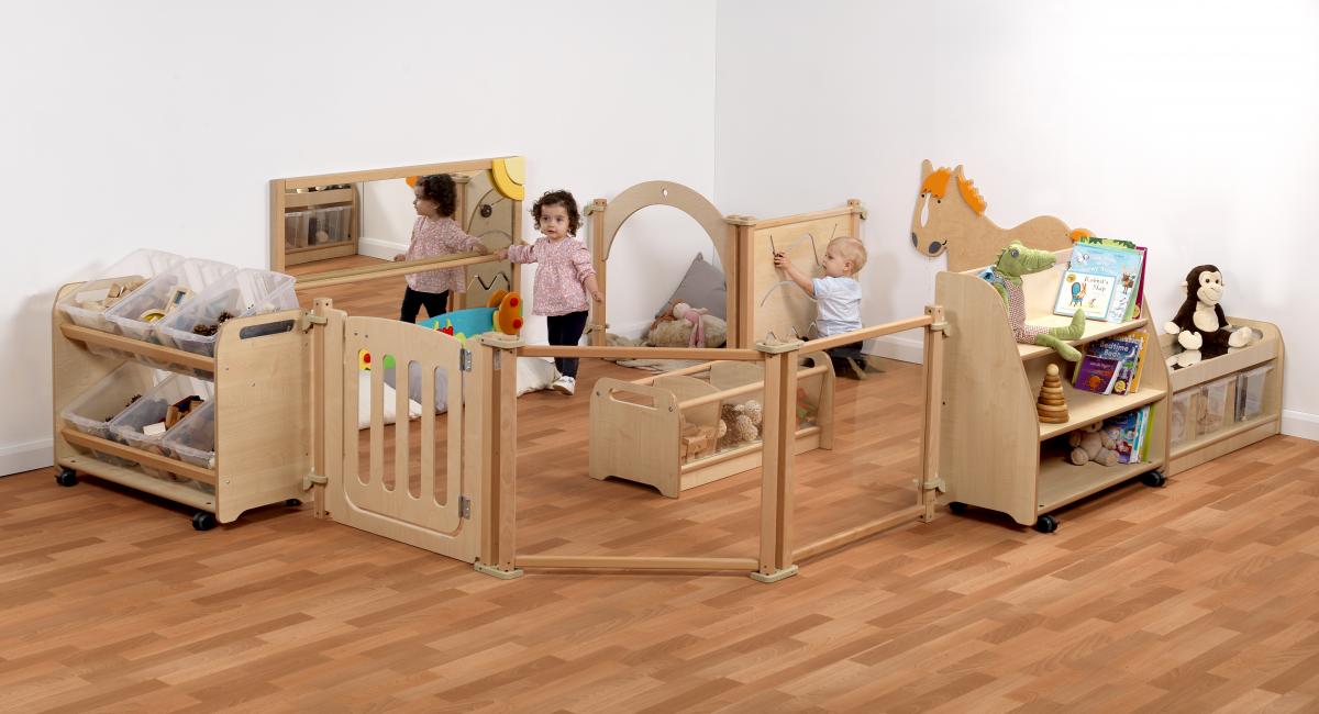 Inspirational Nurseries - Wooden early years furniture for creative play.