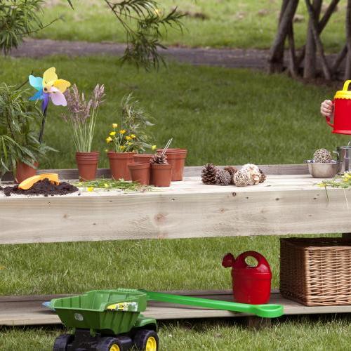 Wooden Outdoor Busy Bench