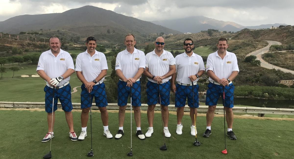 Team MACOI jets off for annual golf tournament at La Calla in Spain