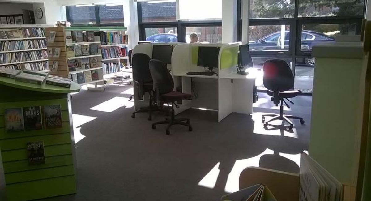 Buckingham Library shelving and loose furniture refurbishment