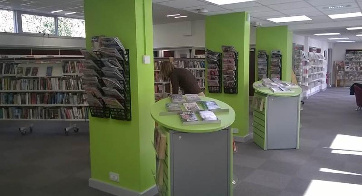 Buckingham Library shelving and loose furniture refurbishment