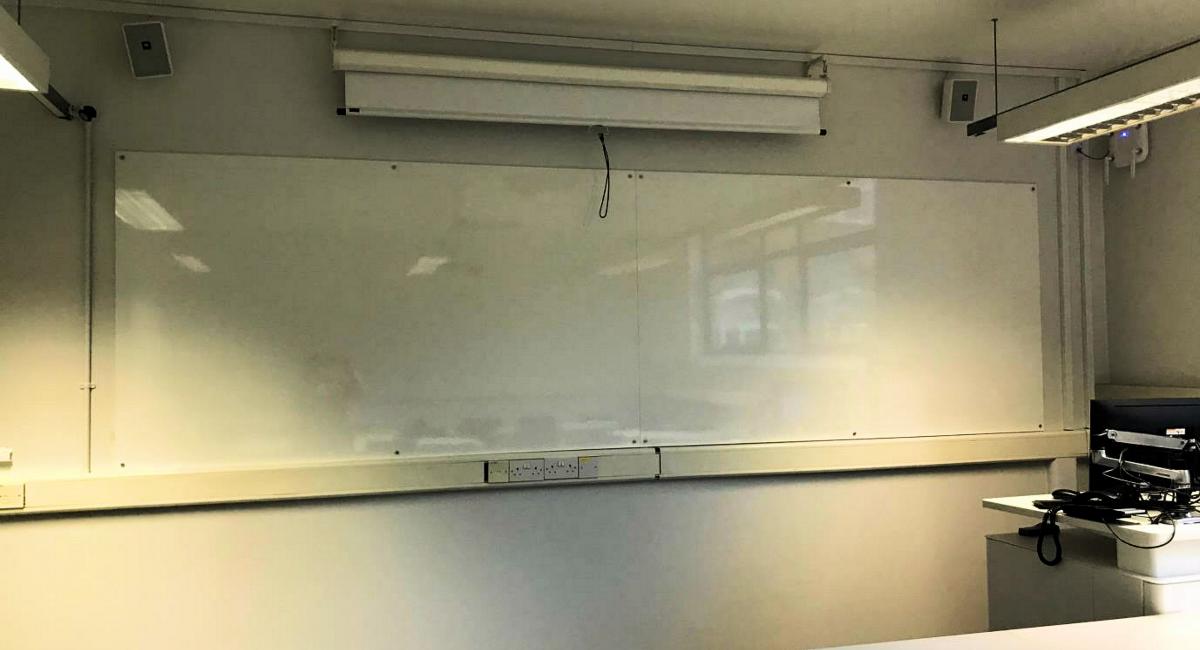 Whiteboard refurbishment for top London University