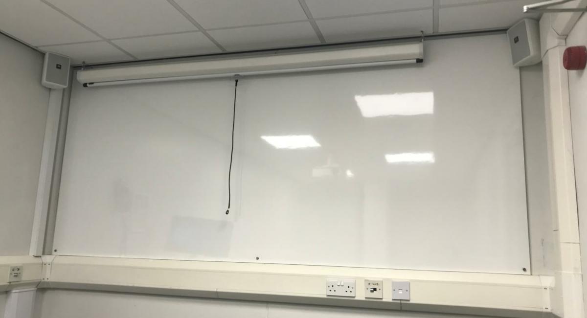 Whiteboard refurbishment for top London University