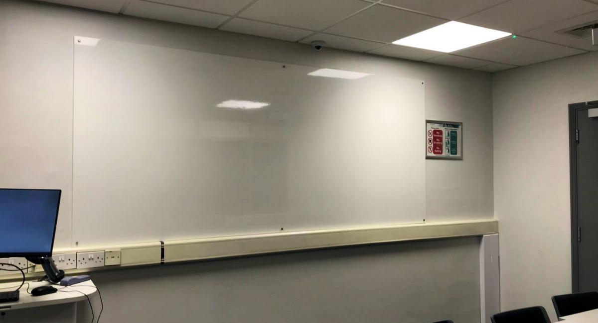 Whiteboard refurbishment for top London University