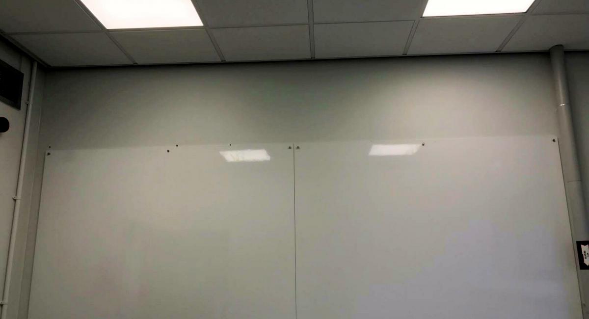 Whiteboard refurbishment for top London University