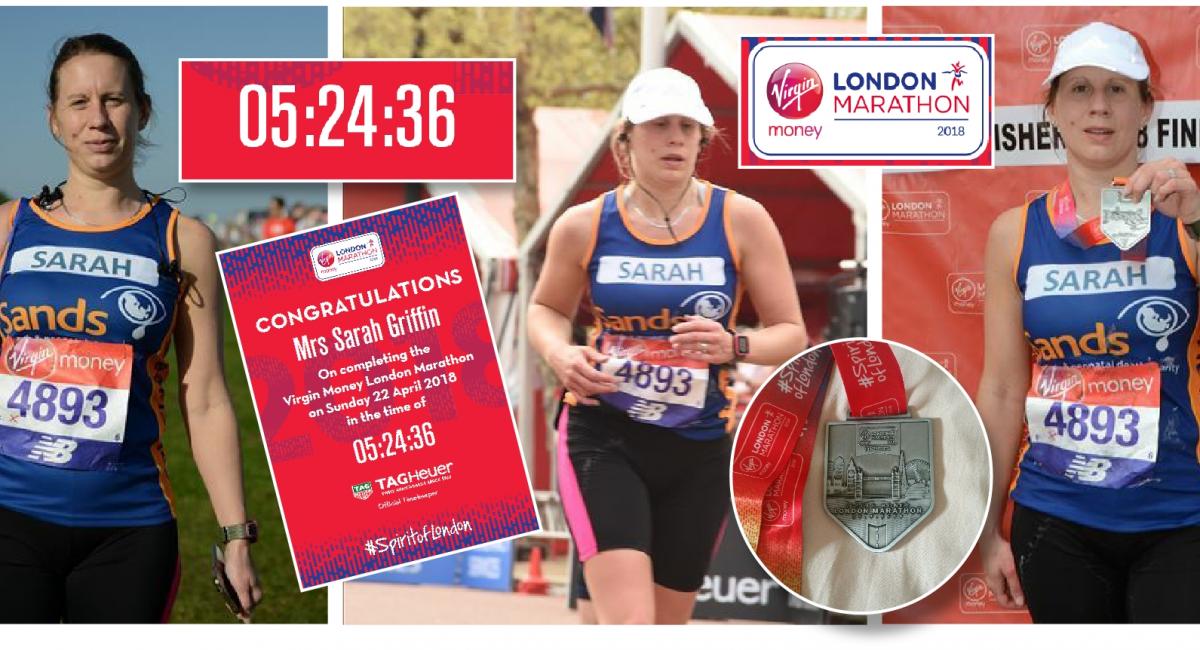 Sarah Griffin - 2018 Virgin Money London Marathon