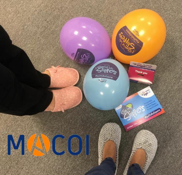 Age UK Suffolk Slippers Day 2018