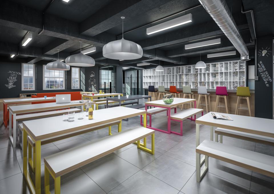 Wagamama Bench Tables and Seating