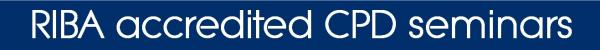 RIBA accredited CPD Seminars